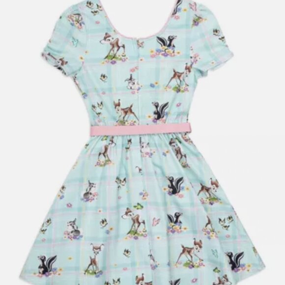 Disney Loungefly Stitch Shoppe Bambi Laci Dress Size Large No Pin - Picture 1 of 7
